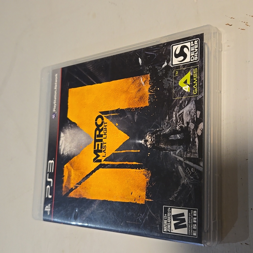 Metro Last Light PS 3 game